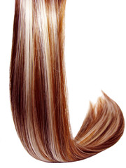 Fototapeta premium highlight hair texture background