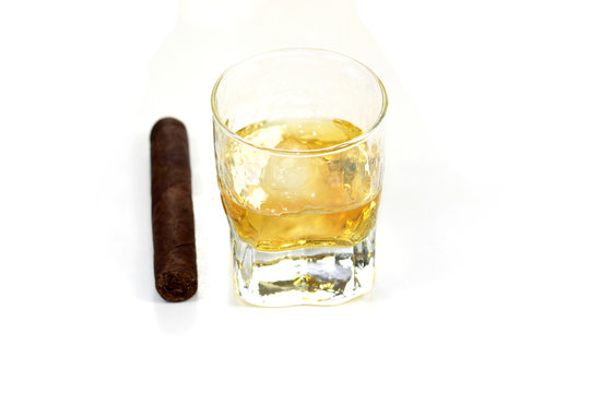 whisky et cigare