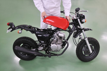 バイクの修理