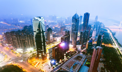 Obraz premium City night scene