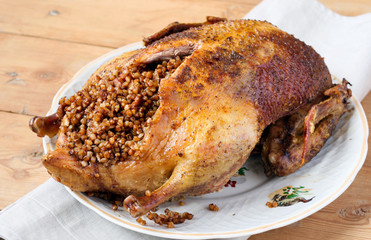 Roasted duck