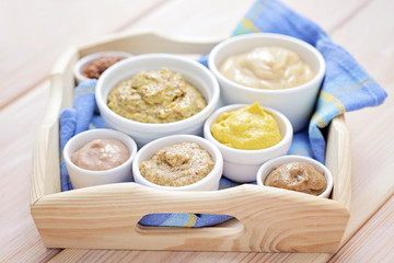 various mustards