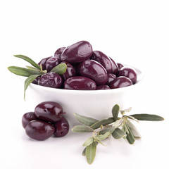 isolated olives