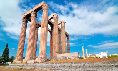 Rolgordijnen Temple of Olympian Zeus © barbar6