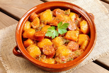 Patatas a la riojana