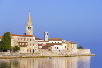 Porec in the dawn sun