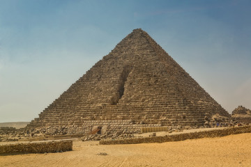 Fototapeta na wymiar Piramida Mykerinosa