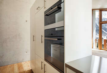 architecture modern design, mountain home, kitchen