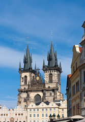Fototapeta na wymiar castle in Prague
