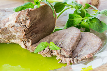 boiled tongue