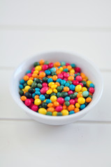 Bunte Zuckerstreusel