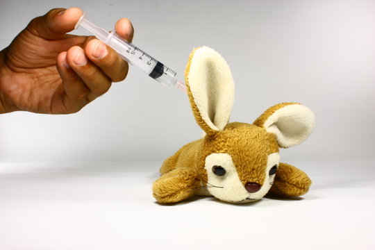 Injection And Rabbit Doll