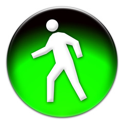 Pedestrian icon illustration