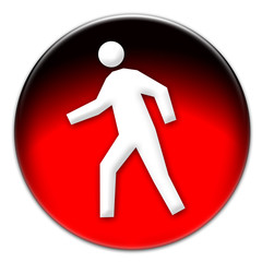 Pedestrian icon illustration