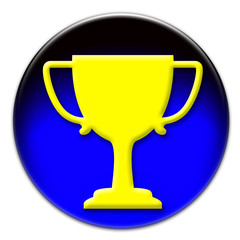 Golden cup icon