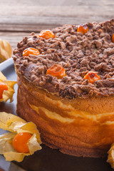 rustic cheesecake