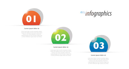 Infographic options vector