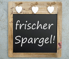 Frischer Spargel!