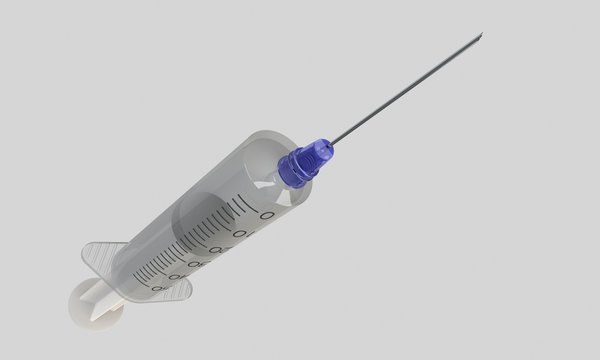 syringe with niddle