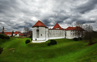 castle in Varazdin. Croatia.