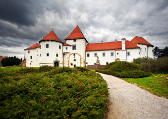 Fototapeta na wymiar castle in Varazdin. Croatia.