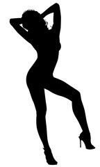 Sexy Woman Silhouette
