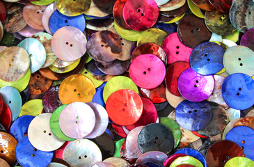 Boutons mulicolors