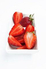 Fresh and tasty strawberries