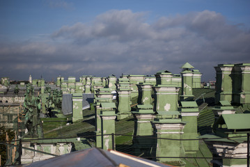 Roof of Winter Palace, Hermitage