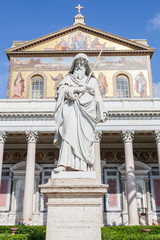 Obraz premium Basilica di San Paolo_Roma