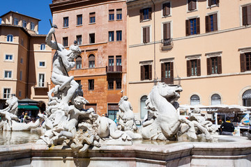 Fontana a Piazza Navona_Roma