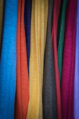 Close up hang shirts and cloths