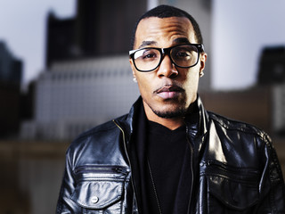 cool urban african american man  posing