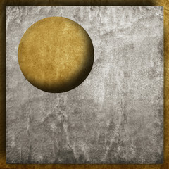 astratto forato giallo