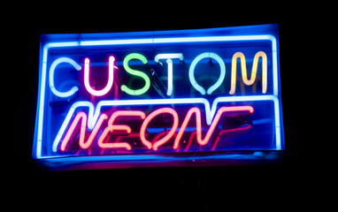 custom neon sign