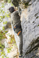 Arrampicata in montagna