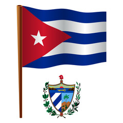cuba wavy flag