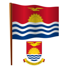 kiribati wavy flag