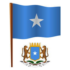 somalia wavy flag