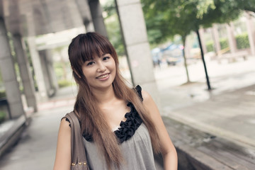 Fototapeta premium Asian modern woman