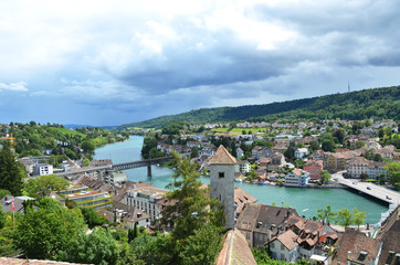Fototapeta na wymiar Schaffhausen, Switzerland