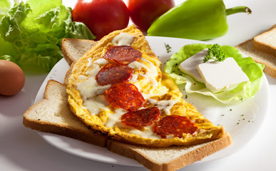 Fried eggs