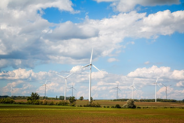 Wind power plants
