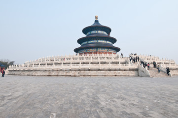 Hall of Prayer for Good Harvests in Temple of Heaven in Beijing