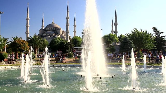 Blue Mosque in Summertime