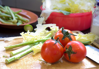 fresh tomato