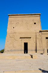 Second Pylon of Philae Temple of Isis, Egypt