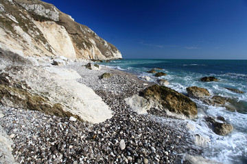 Fototapeta na wymiar Dorset Wybrzeże Anglia