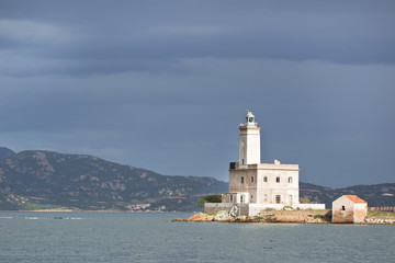 Leuchtturm Isola di Bocca auf Sardinien