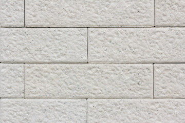 close up White brick wall